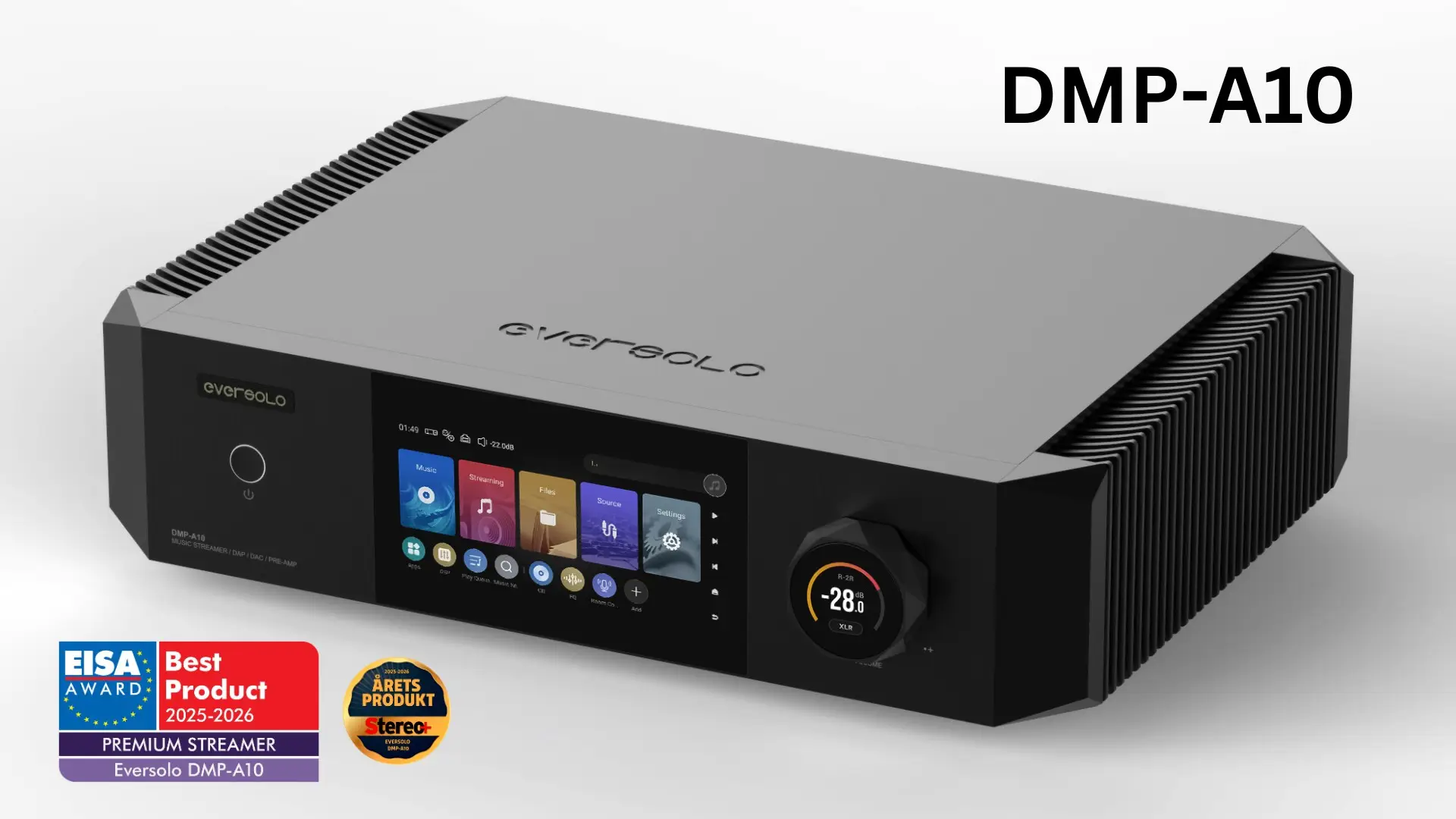 eversolo DMP-A10 testivoittaja verkkosoitin